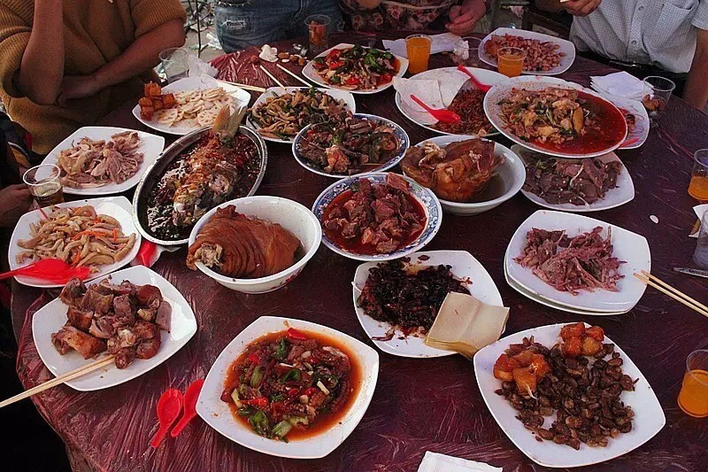 现在吃大席还是那么的享受